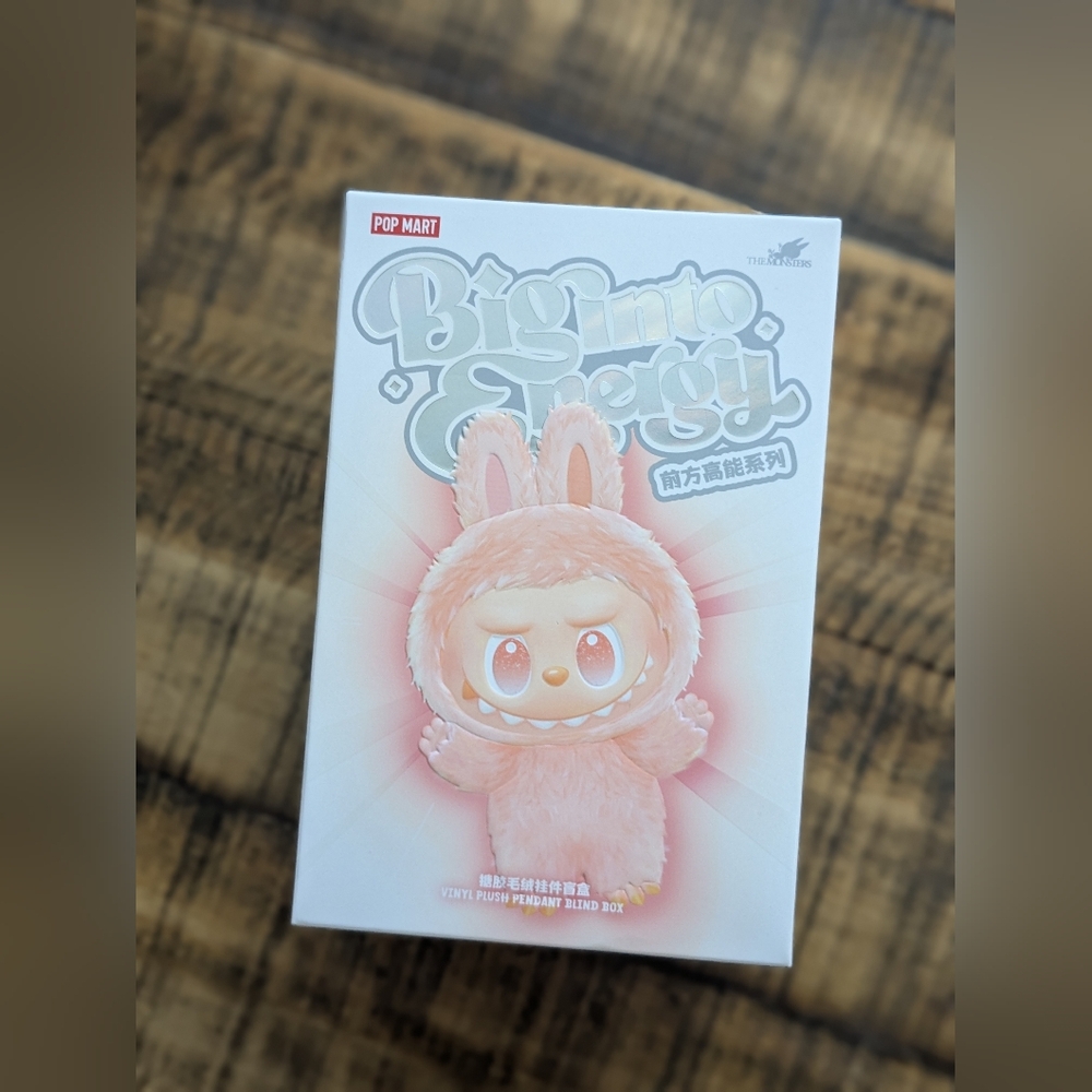 Sealed Labubu Big Into Energy Blind Box, Authentic, Direct From Popmart